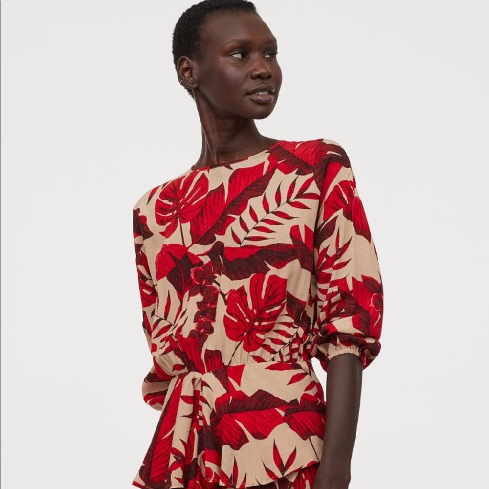 Johanna Ortiz x HM Flounce floral dress - Picture 2 of 3